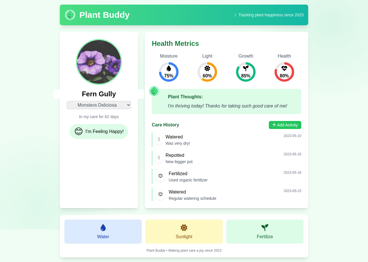 plantbuddy app