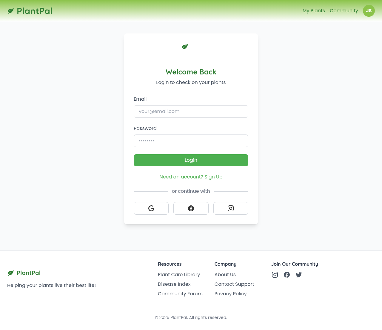 plantpal app