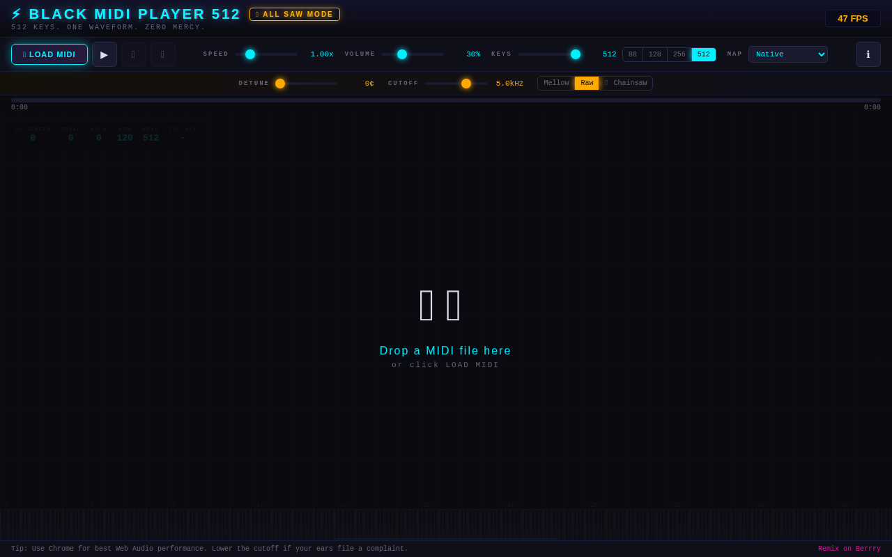 Black MIDI Player 512 screenshot
