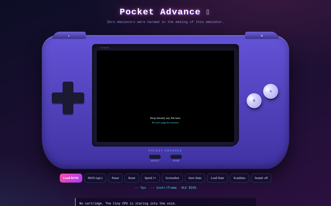 Pocket Advance screenshot