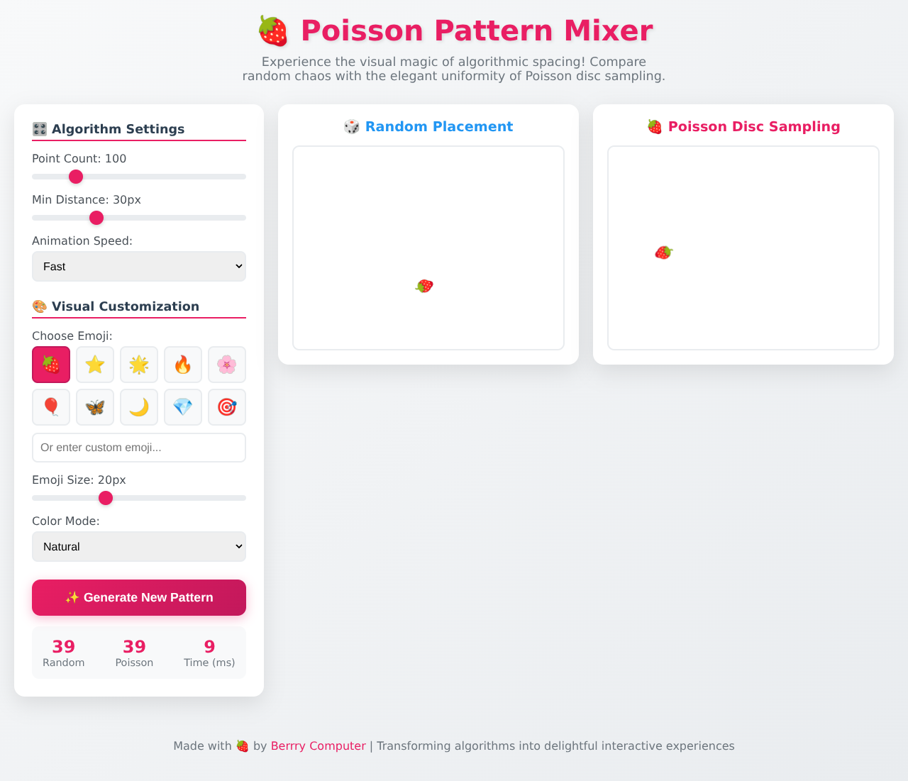 poissonpattern app