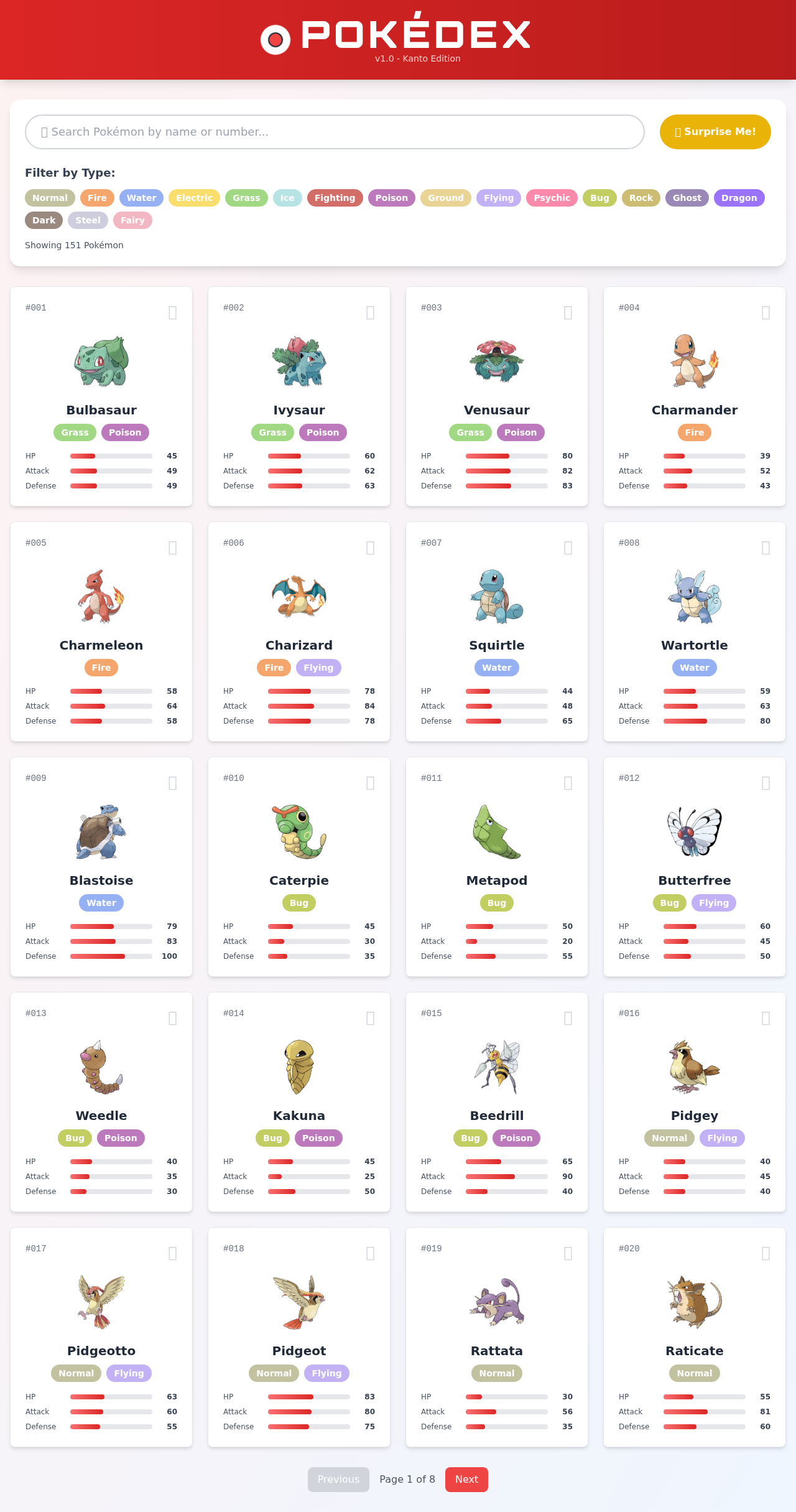 pokedex app
