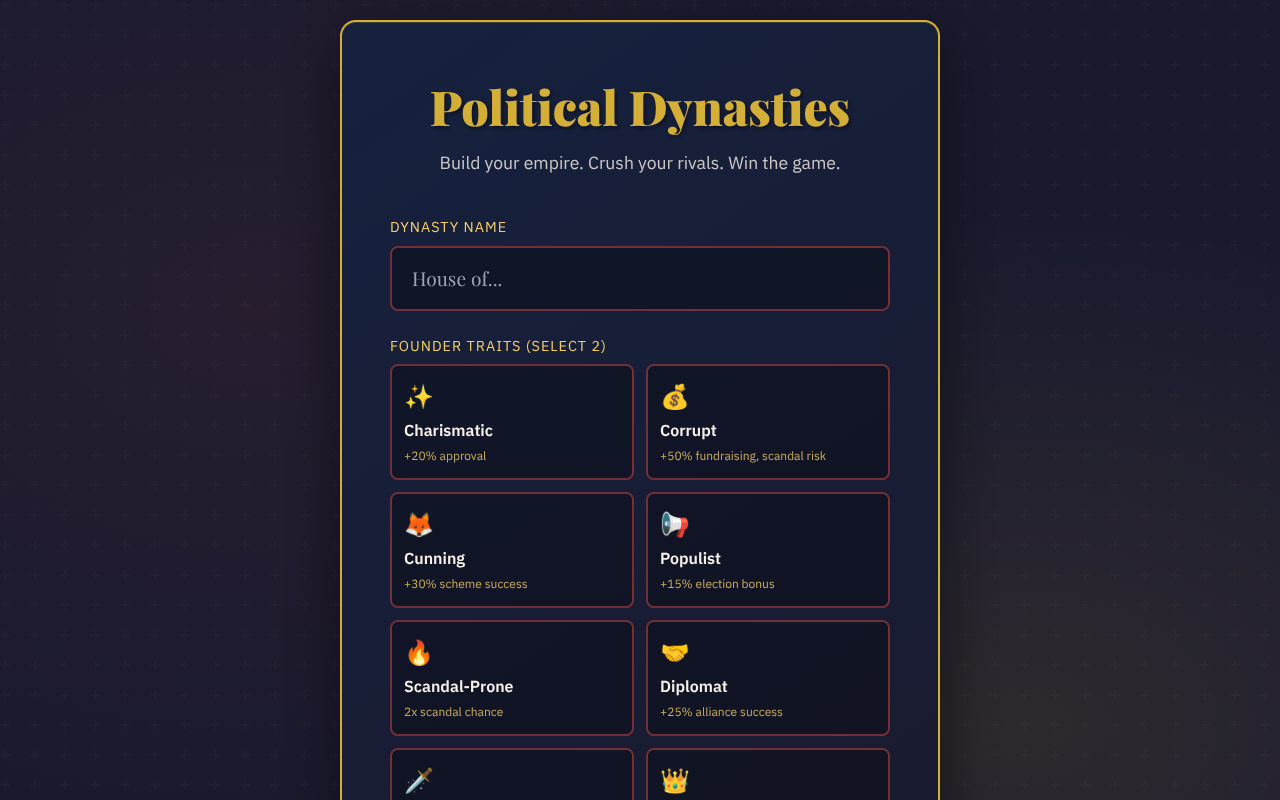 politicaldynasties app