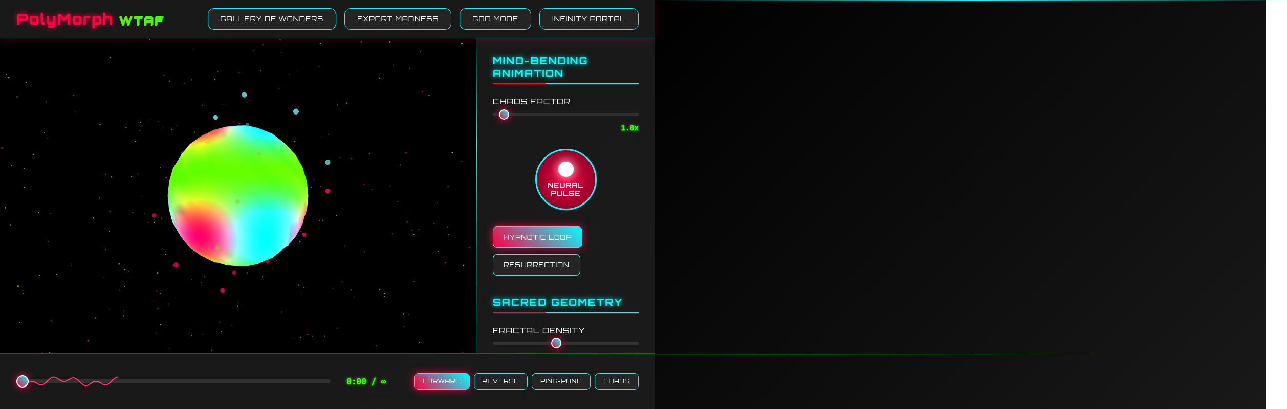 PolyMorph WTAF screenshot