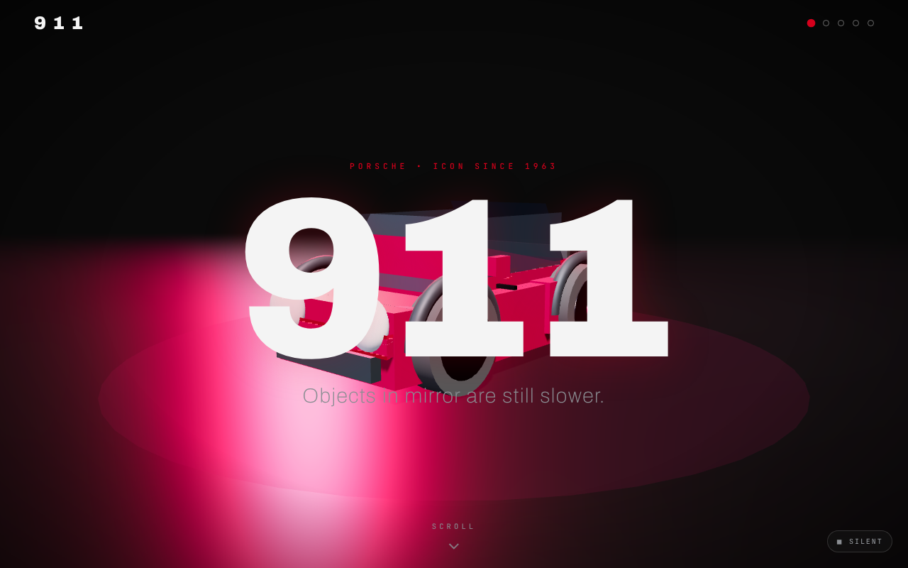 porsche-911-interactive app
