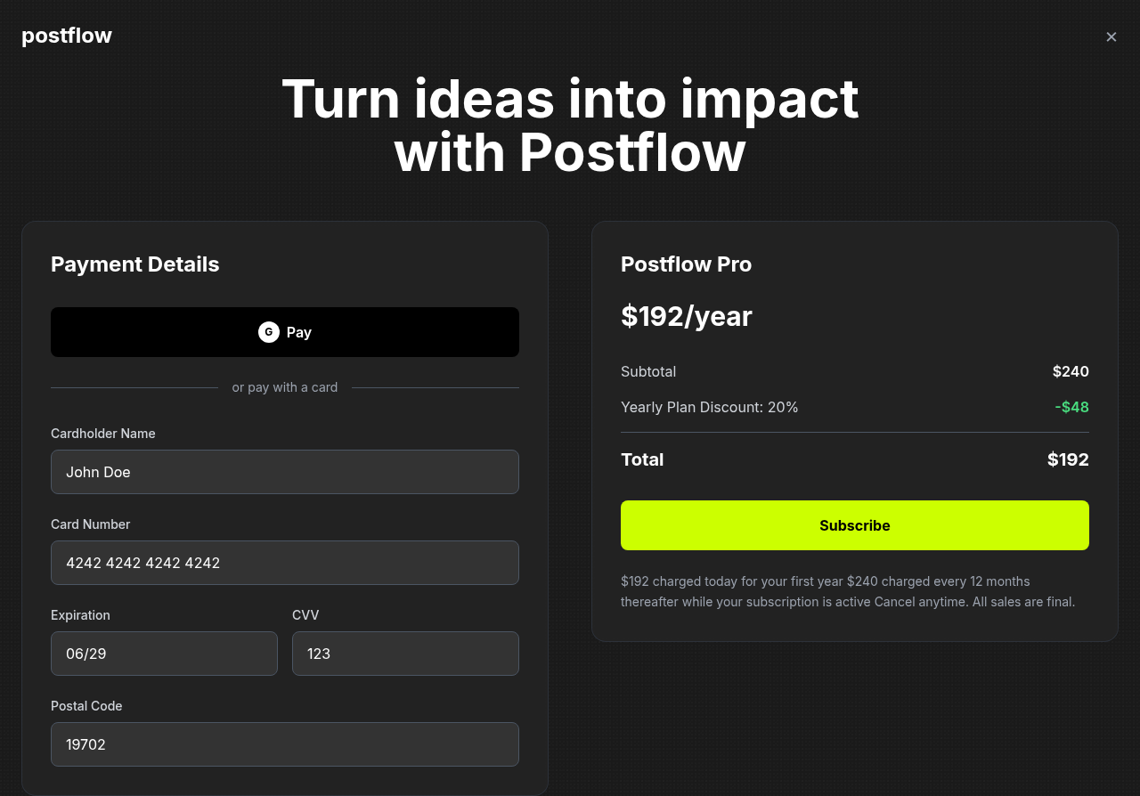 postflowpay app