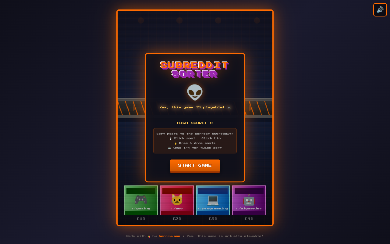 postsortgame app