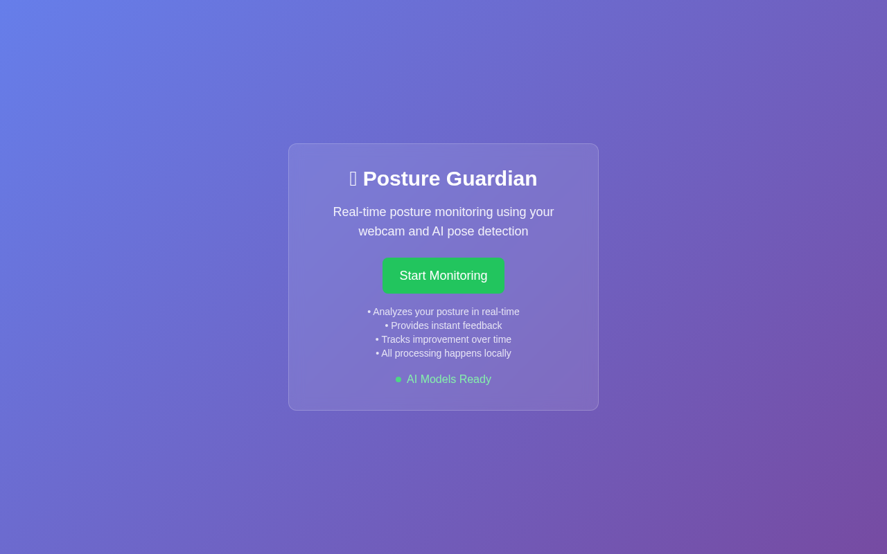 postureguardian app