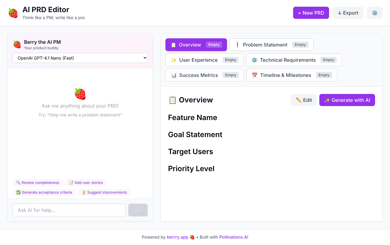 prdeditor app