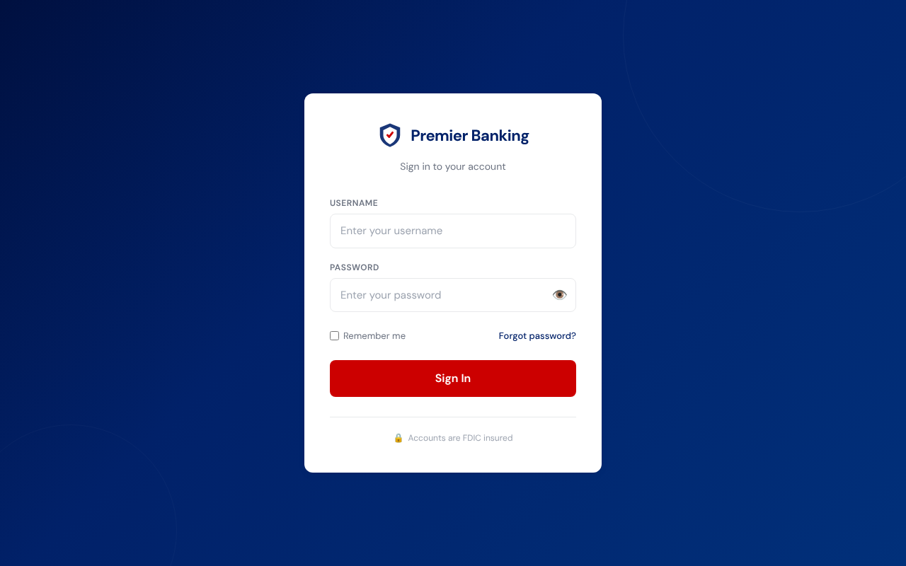 premierbanking app