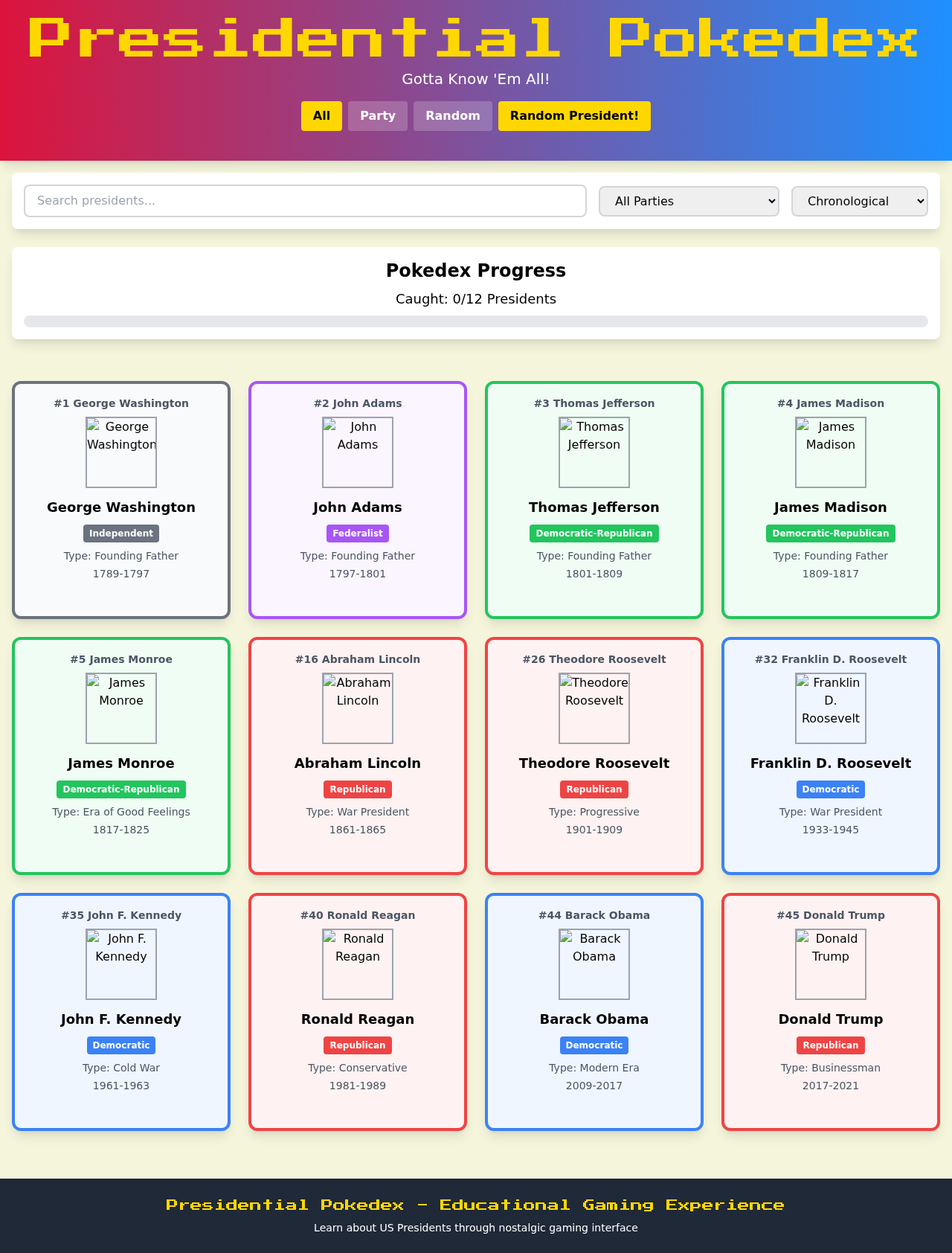 prespokedex app