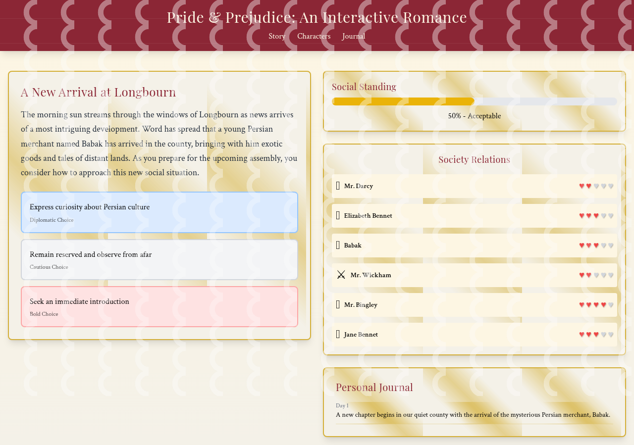 prideandprejudice app