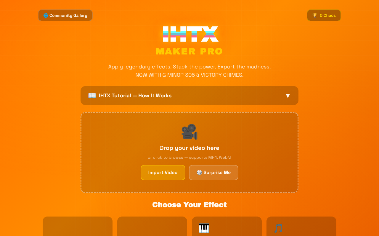 IHTX Maker PRO screenshot