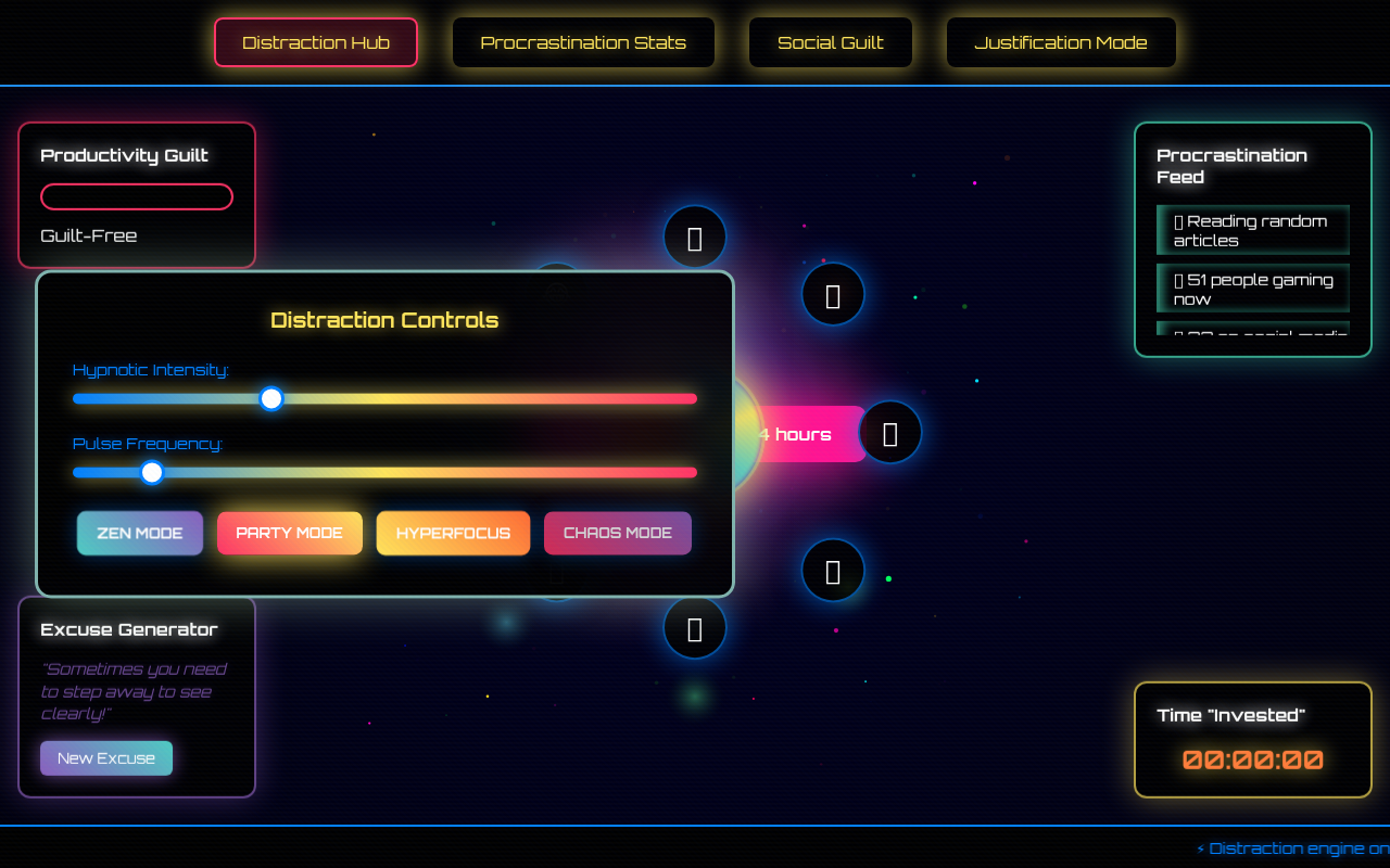 Procrastination Vortex screenshot