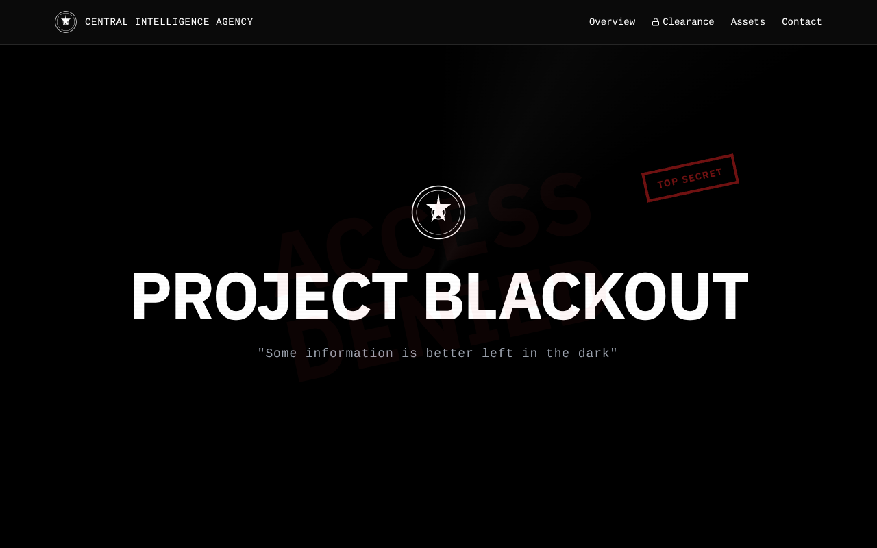 projectblackout app