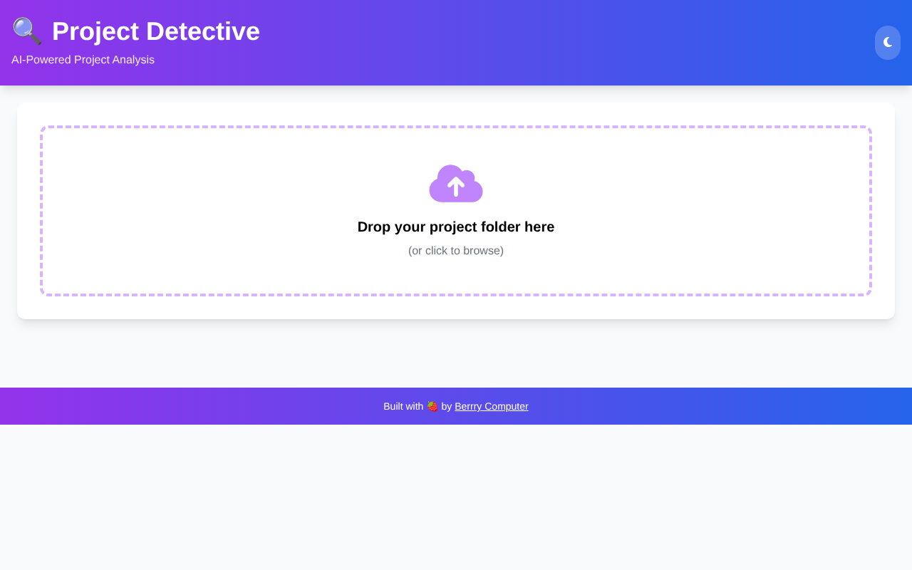 projectdetective app