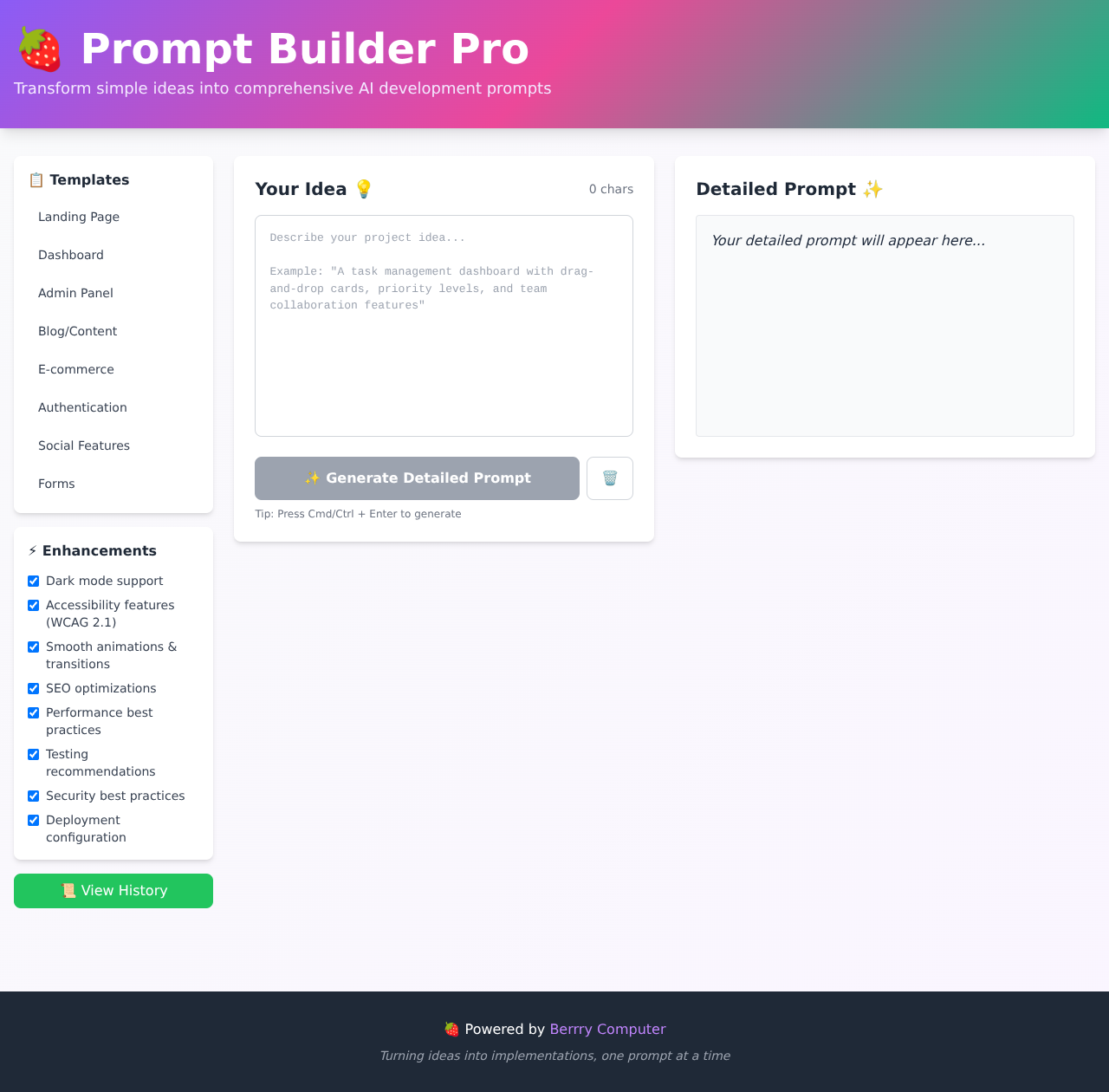 promptpro app