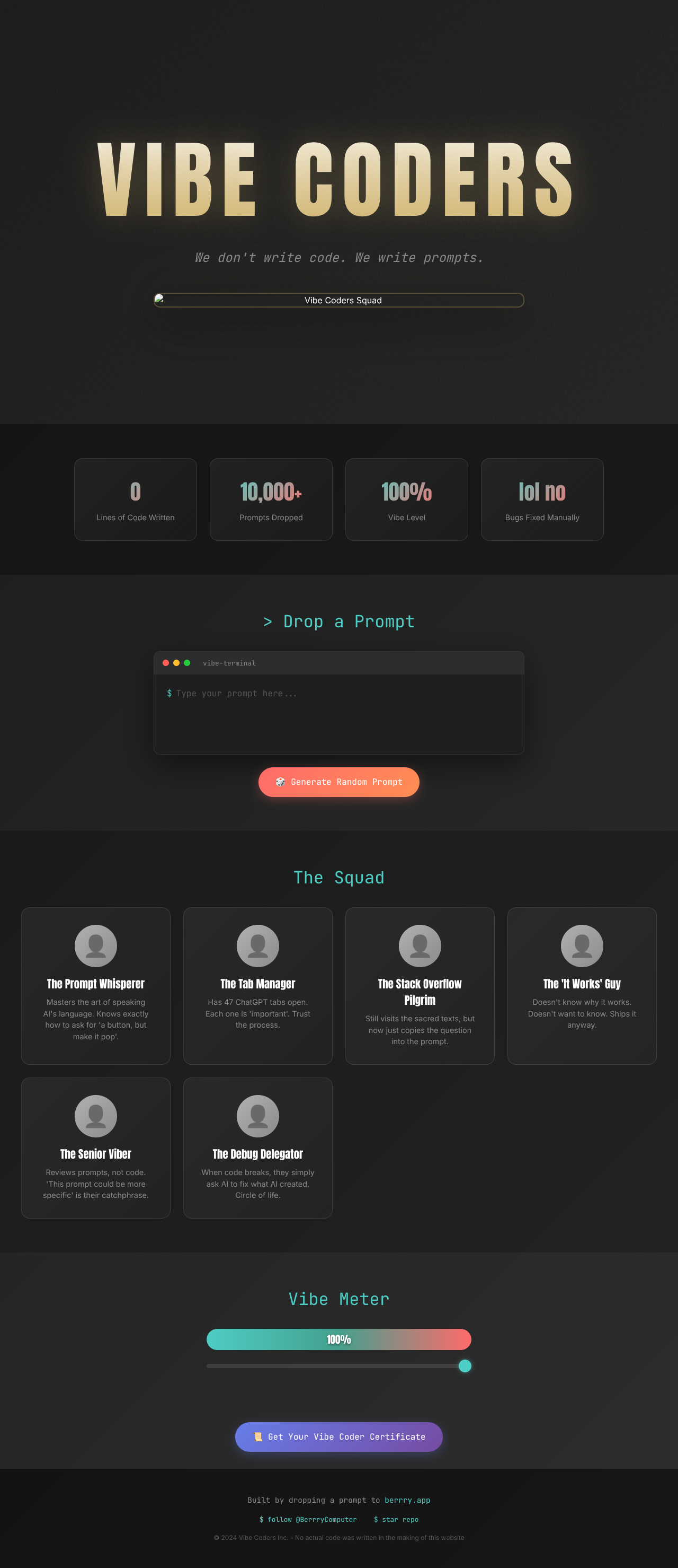 promptsquad app