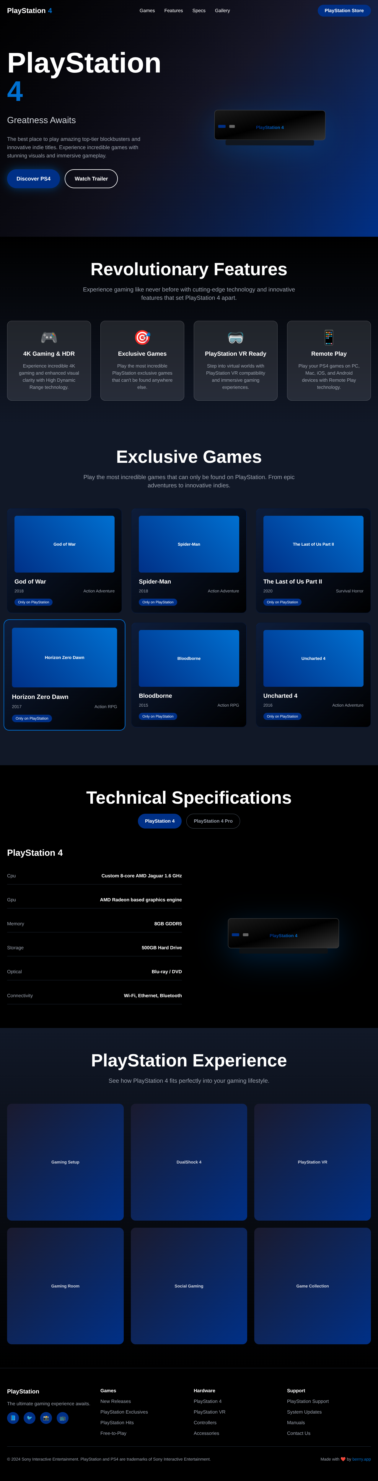 ps4landing app