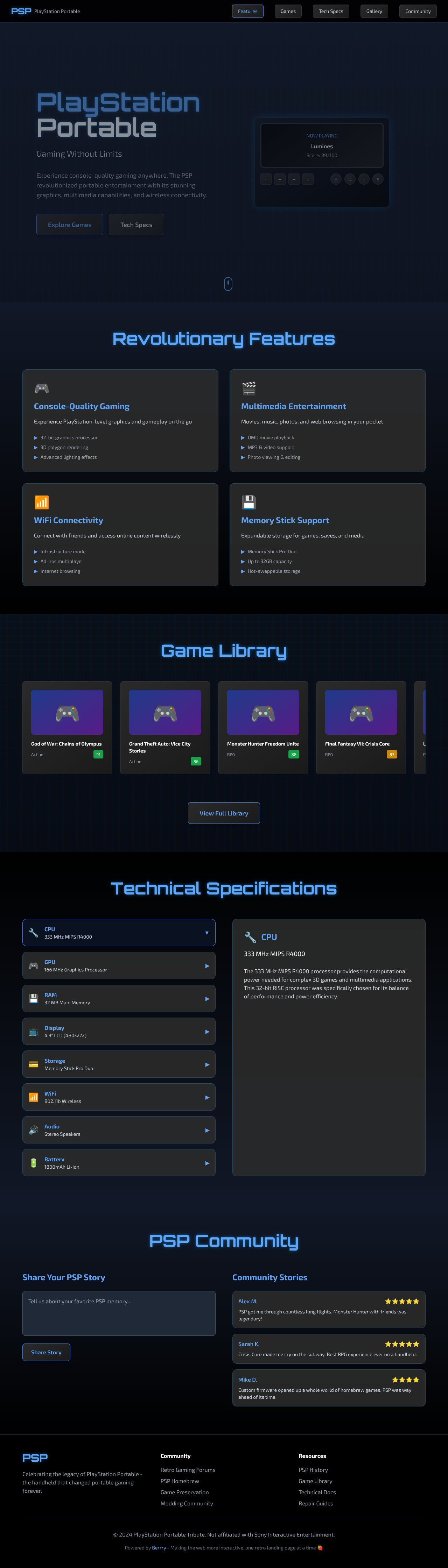 psp-gaming app