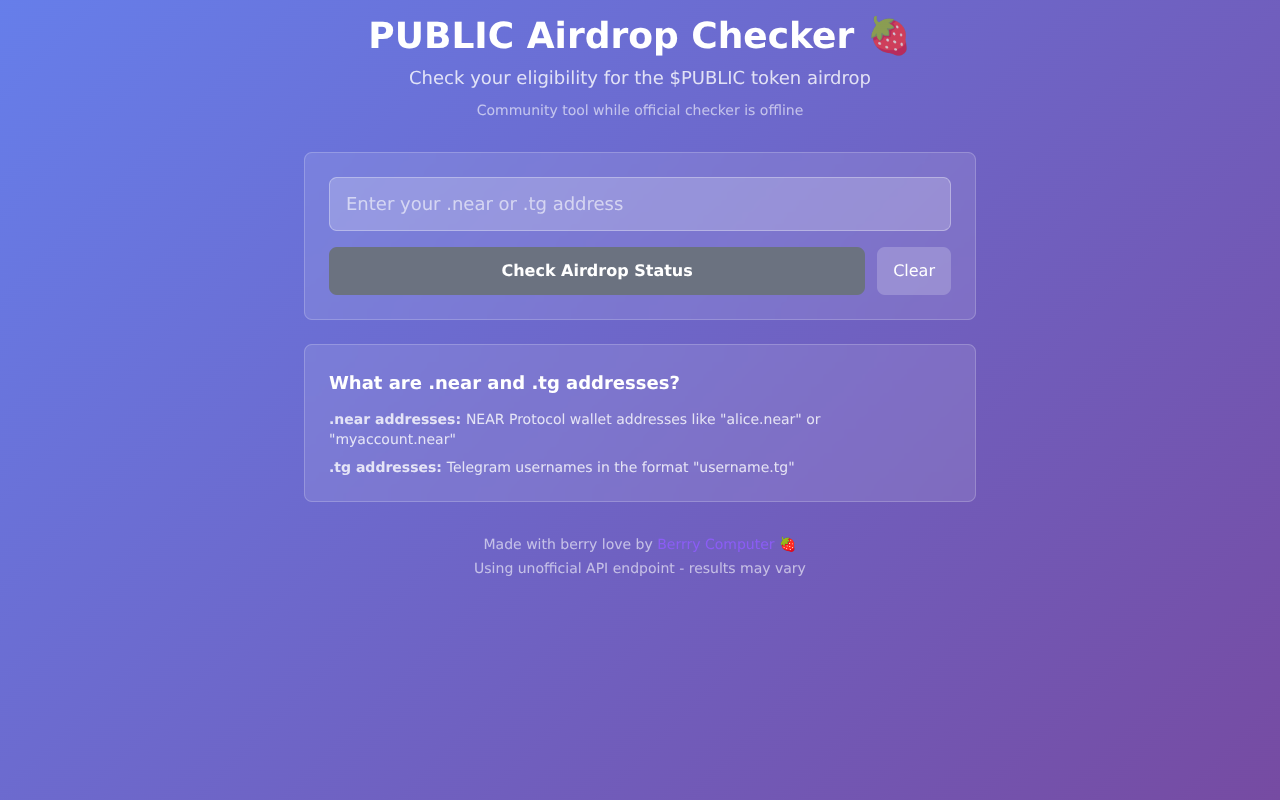 publicairdrop app