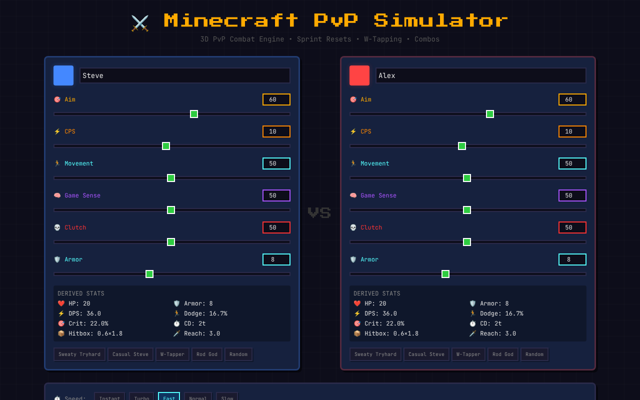 pvpsim app