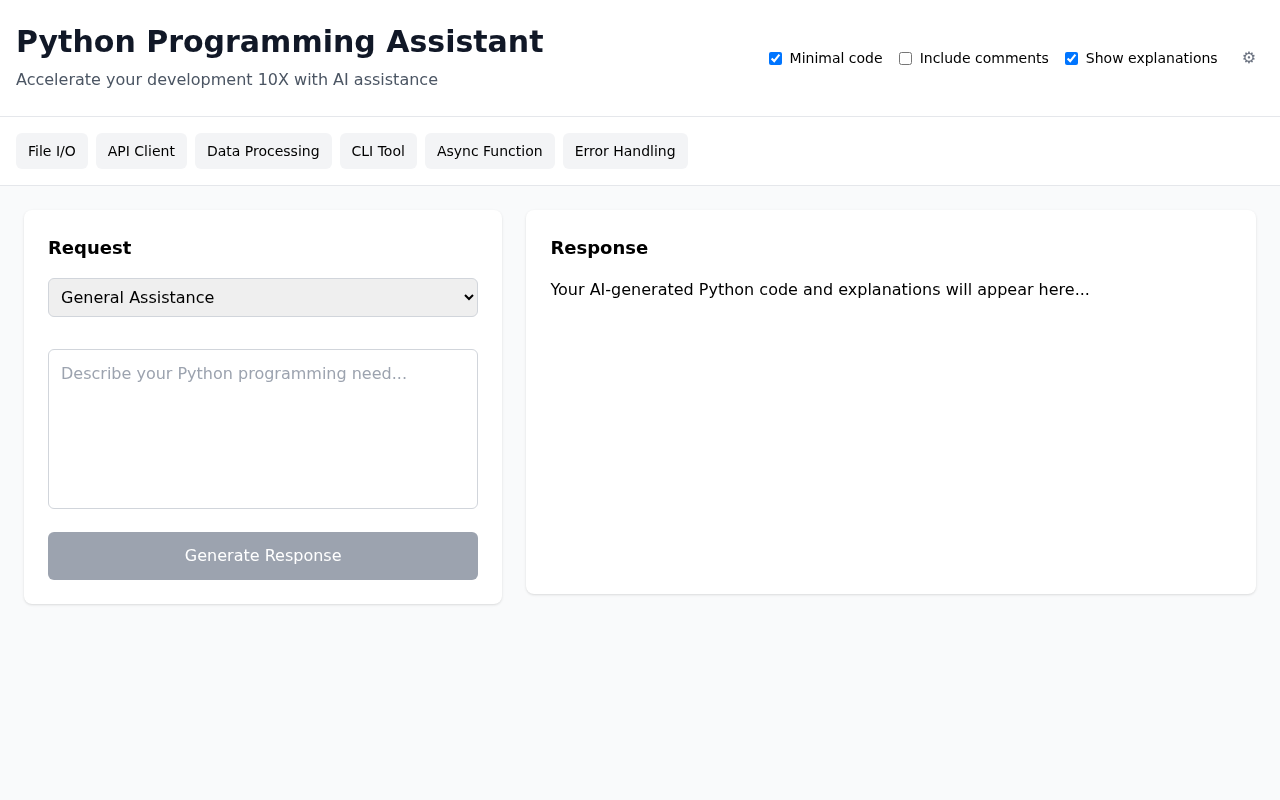 pythonai app