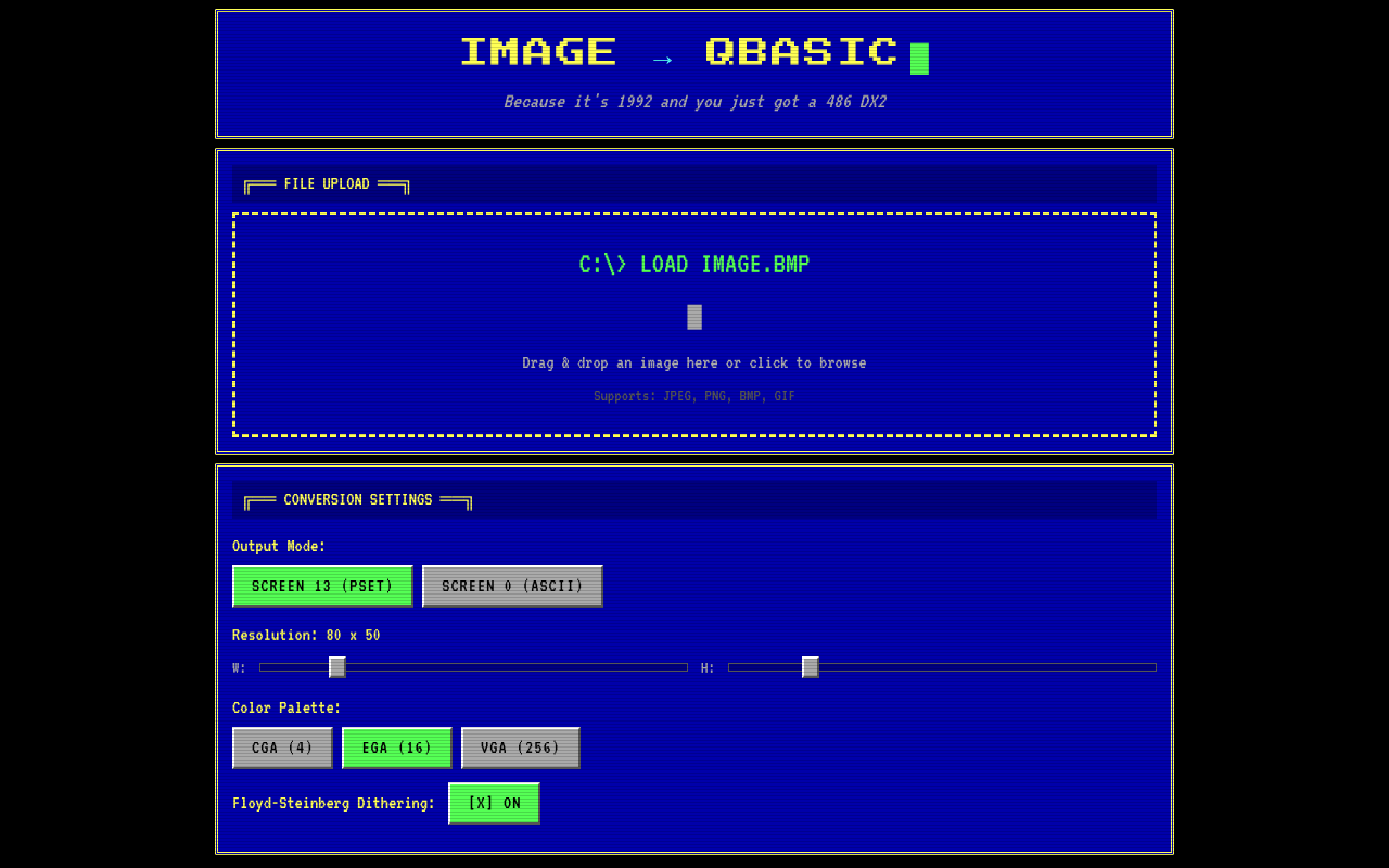 qbasicart app