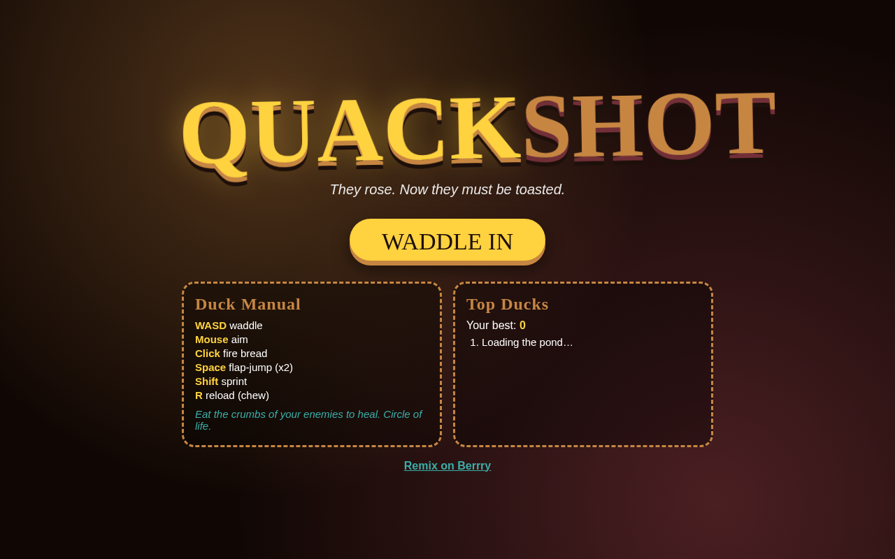 Quackshot screenshot