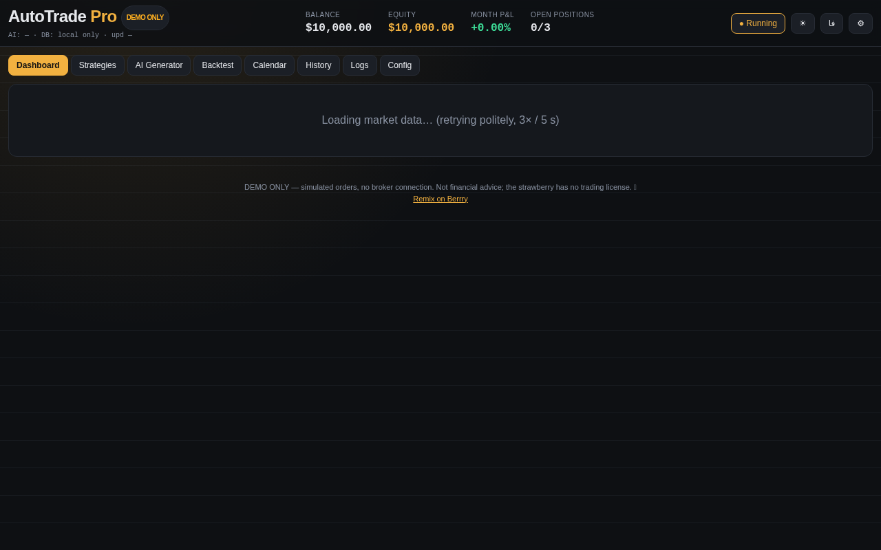 quantum-trader-paper app