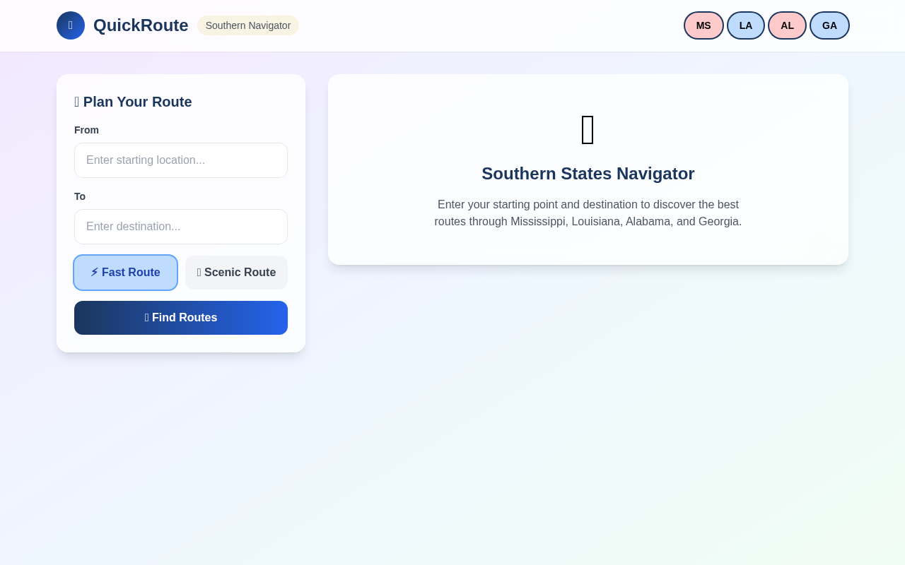 quickroute app