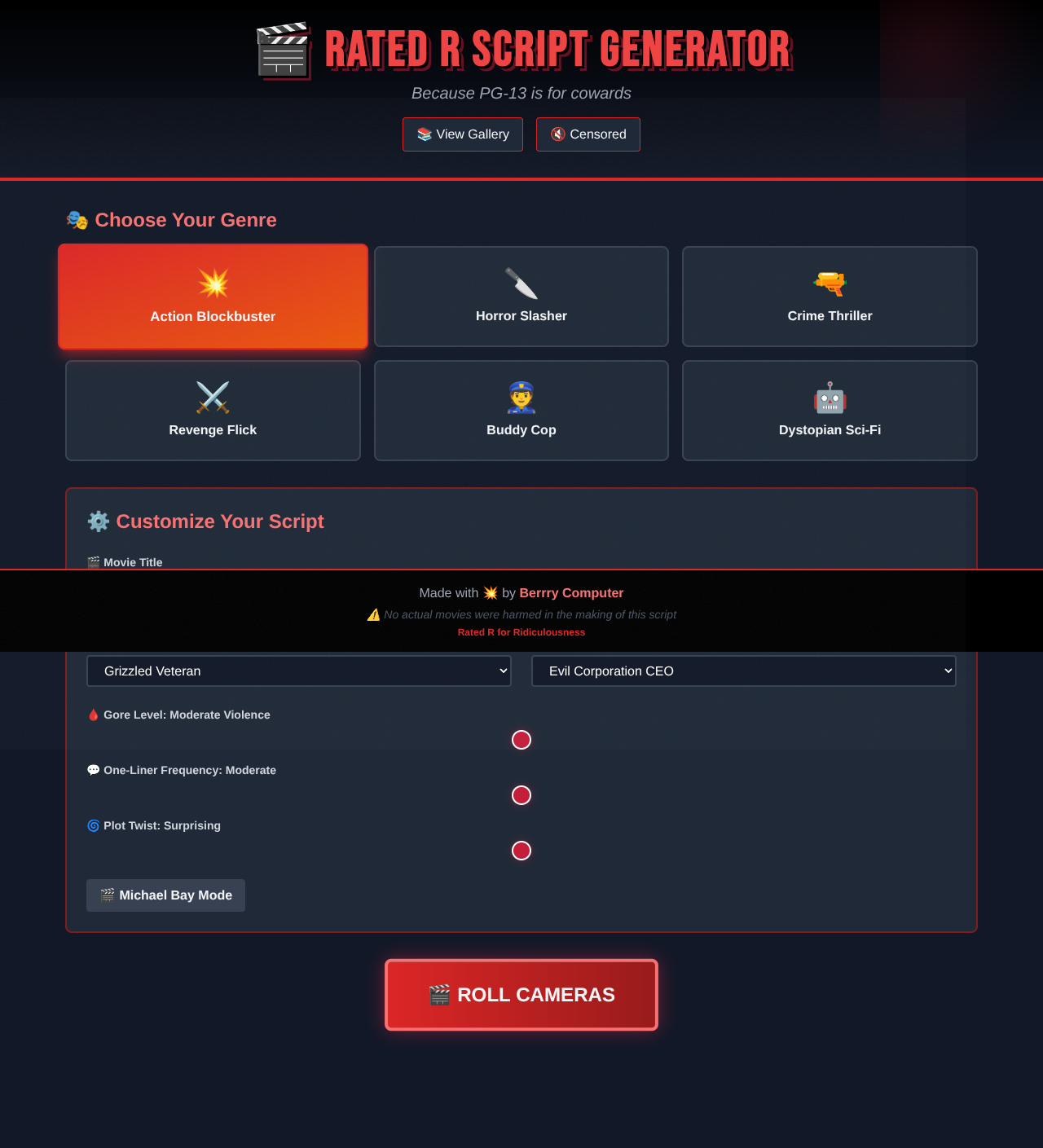 ratedrmovie app