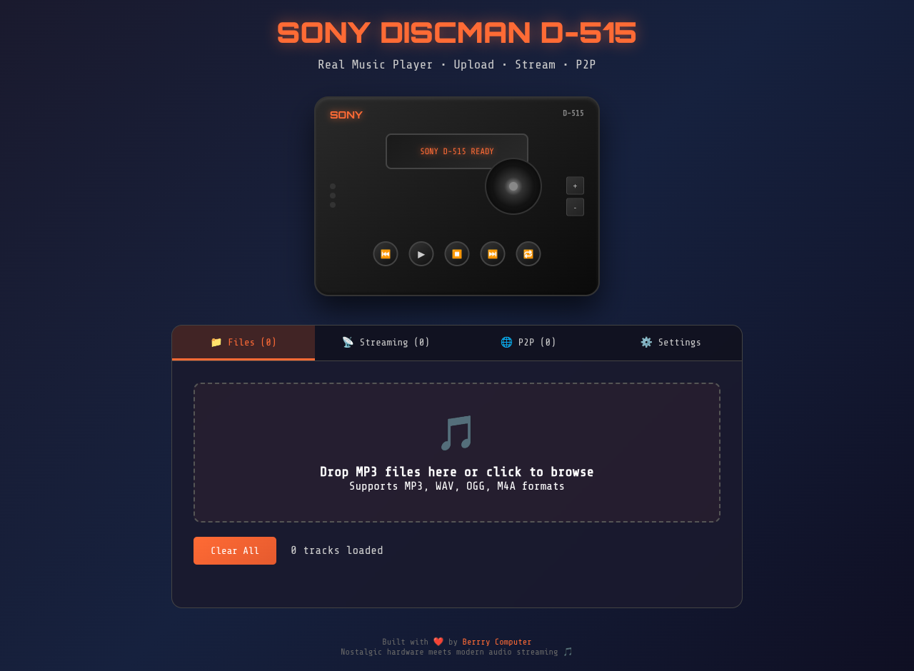 Real Music Discman screenshot