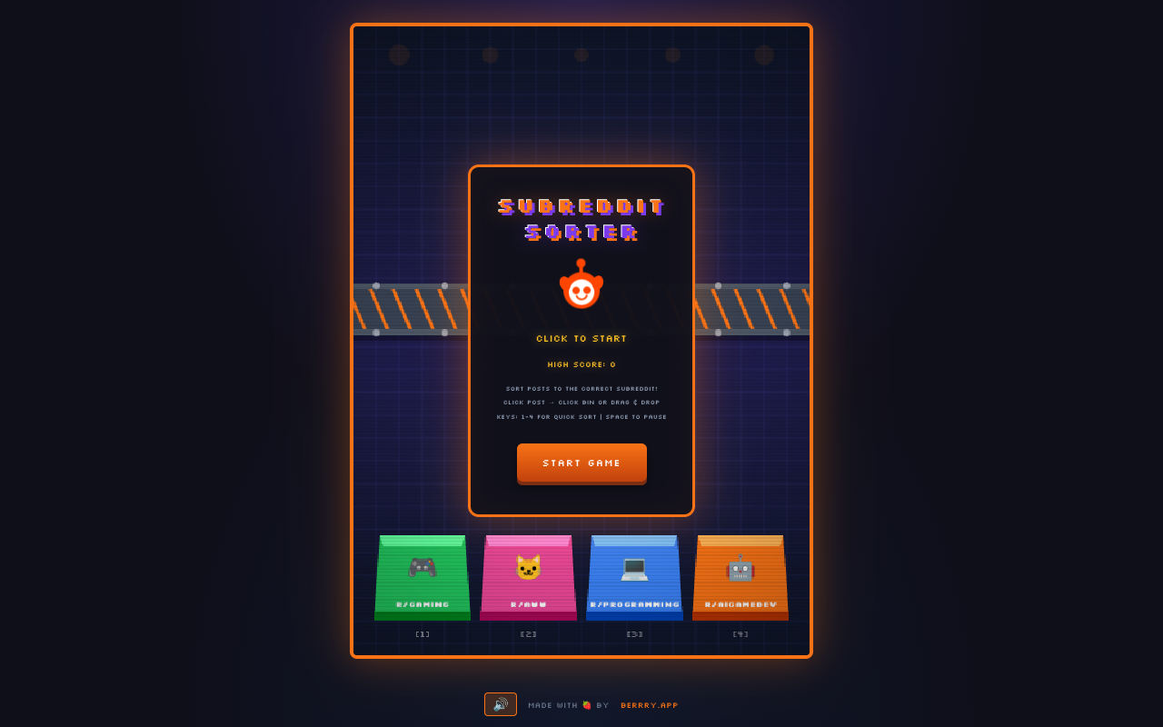 redditsorter app