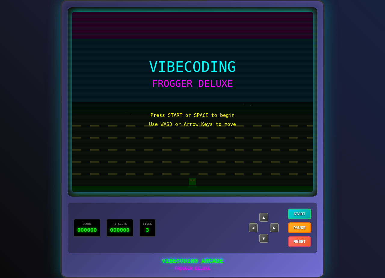 retro-arcade app