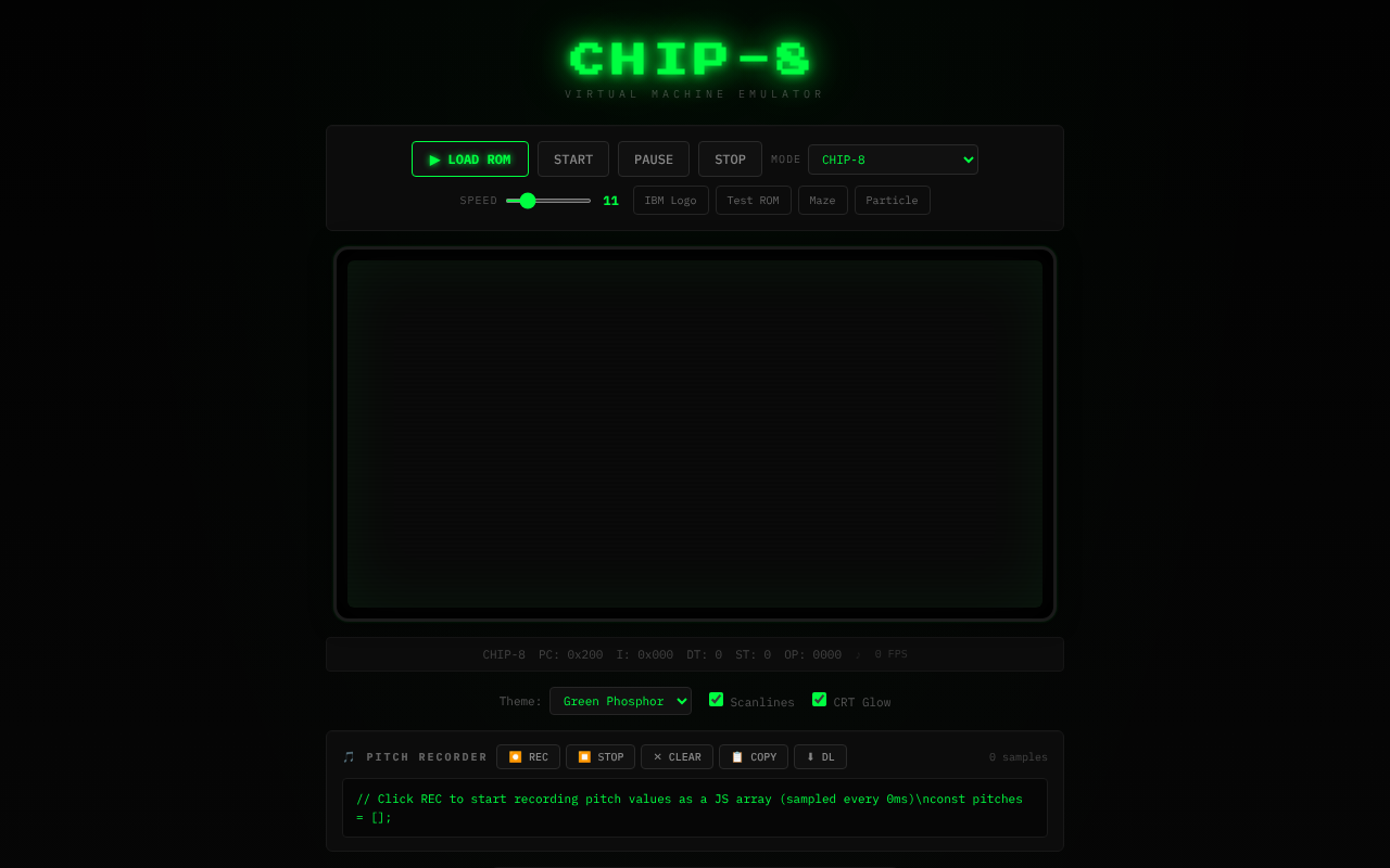 retro-chip8 app