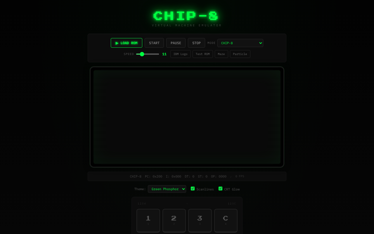 retro-chip8 app