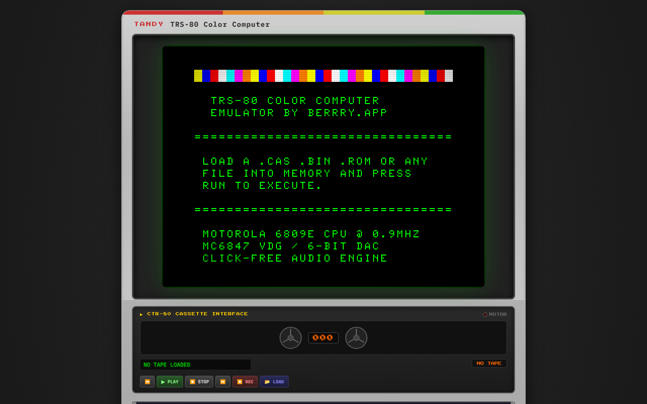 CoCo Emulator screenshot