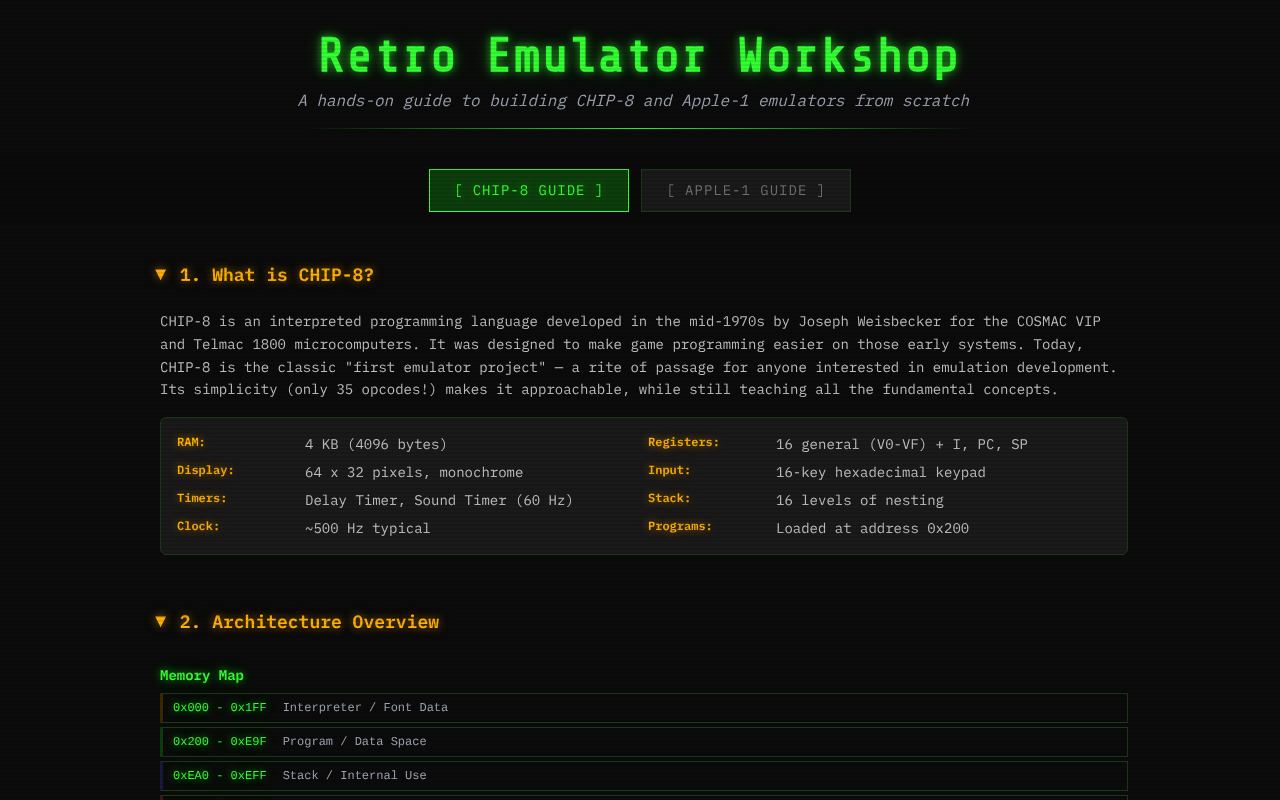 retro-emulator-workshop app