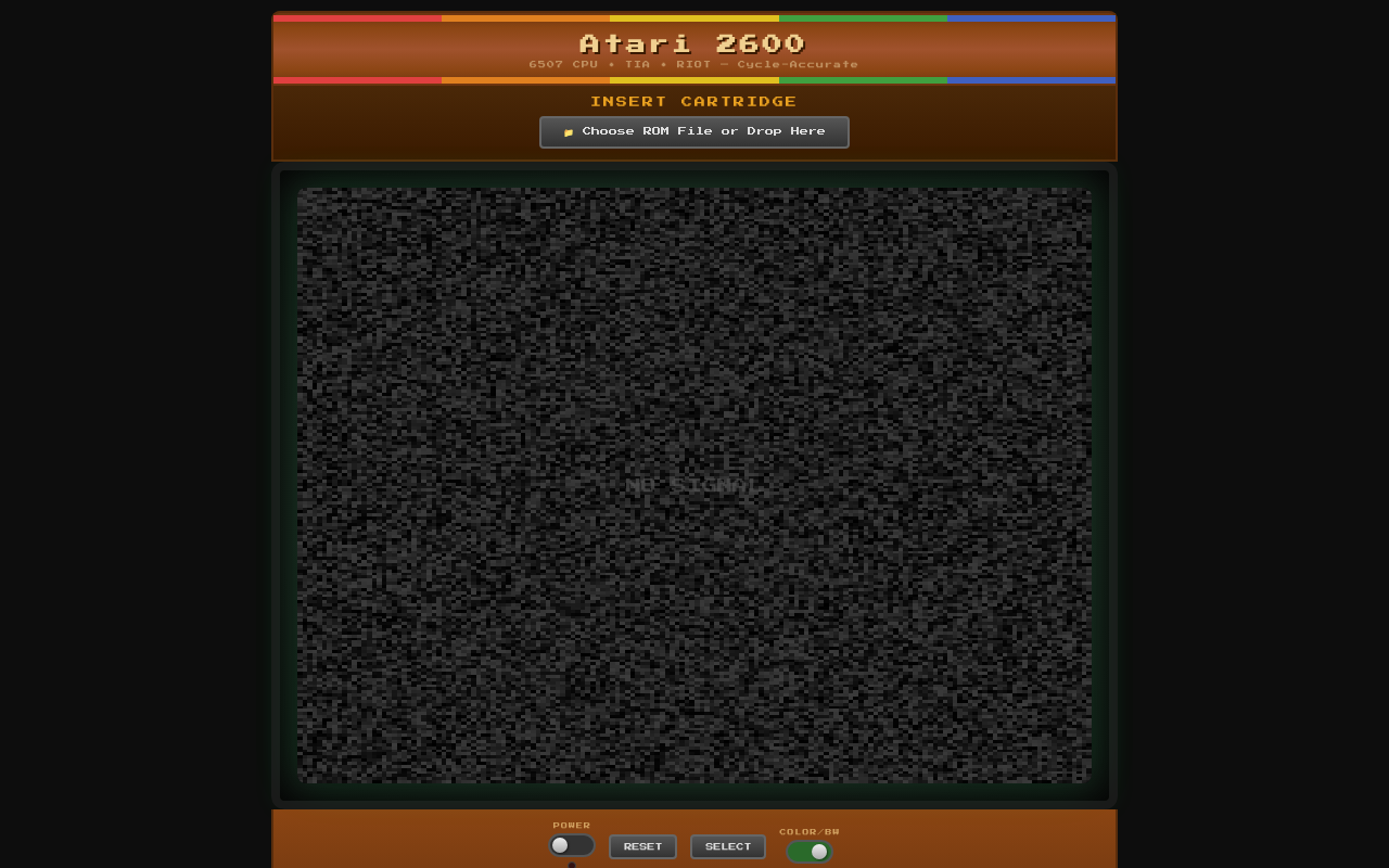 Atari 2600 Emulator screenshot