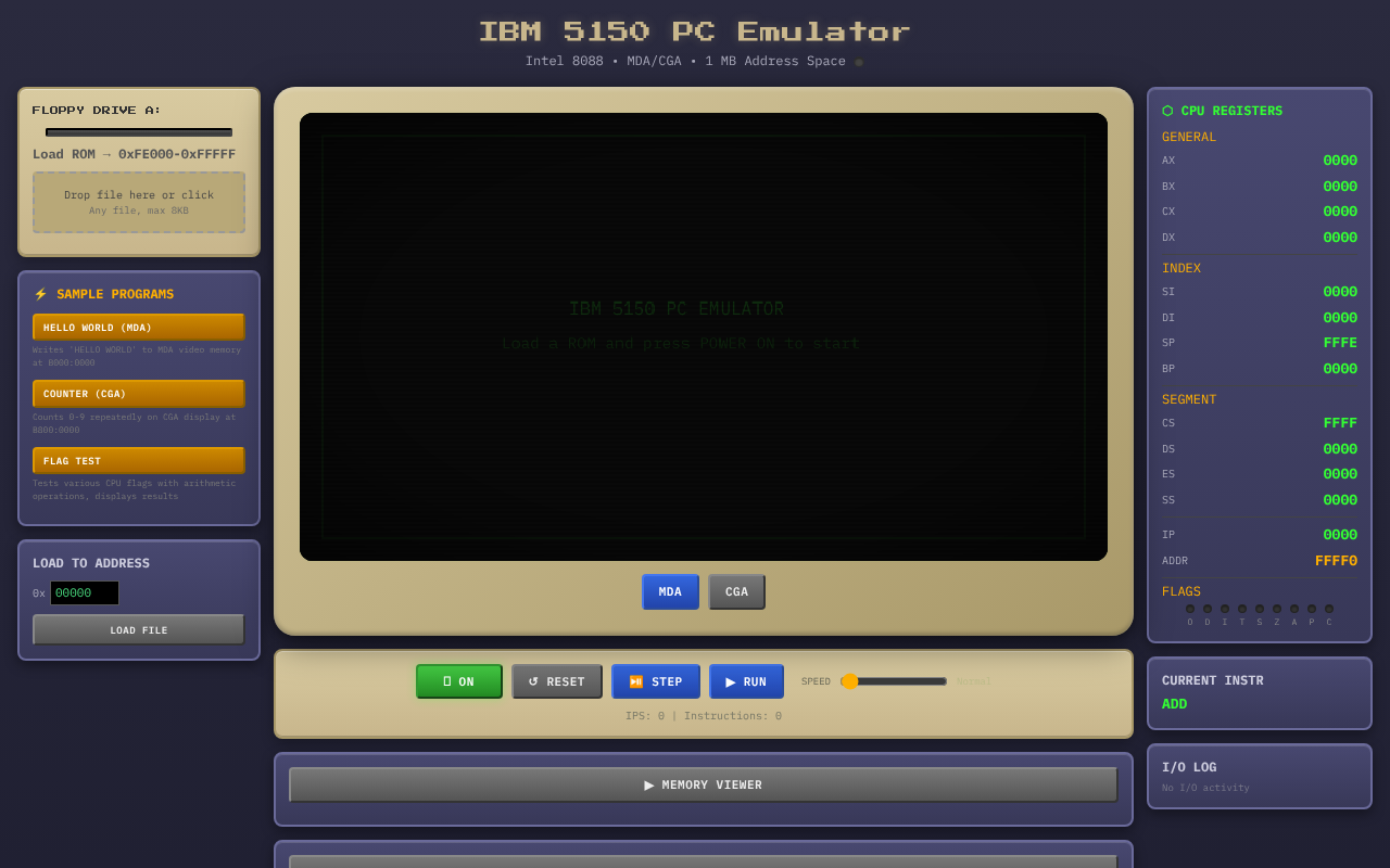 retro-pc app