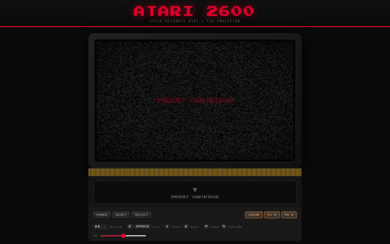 Atari 2600 Emulator screenshot
