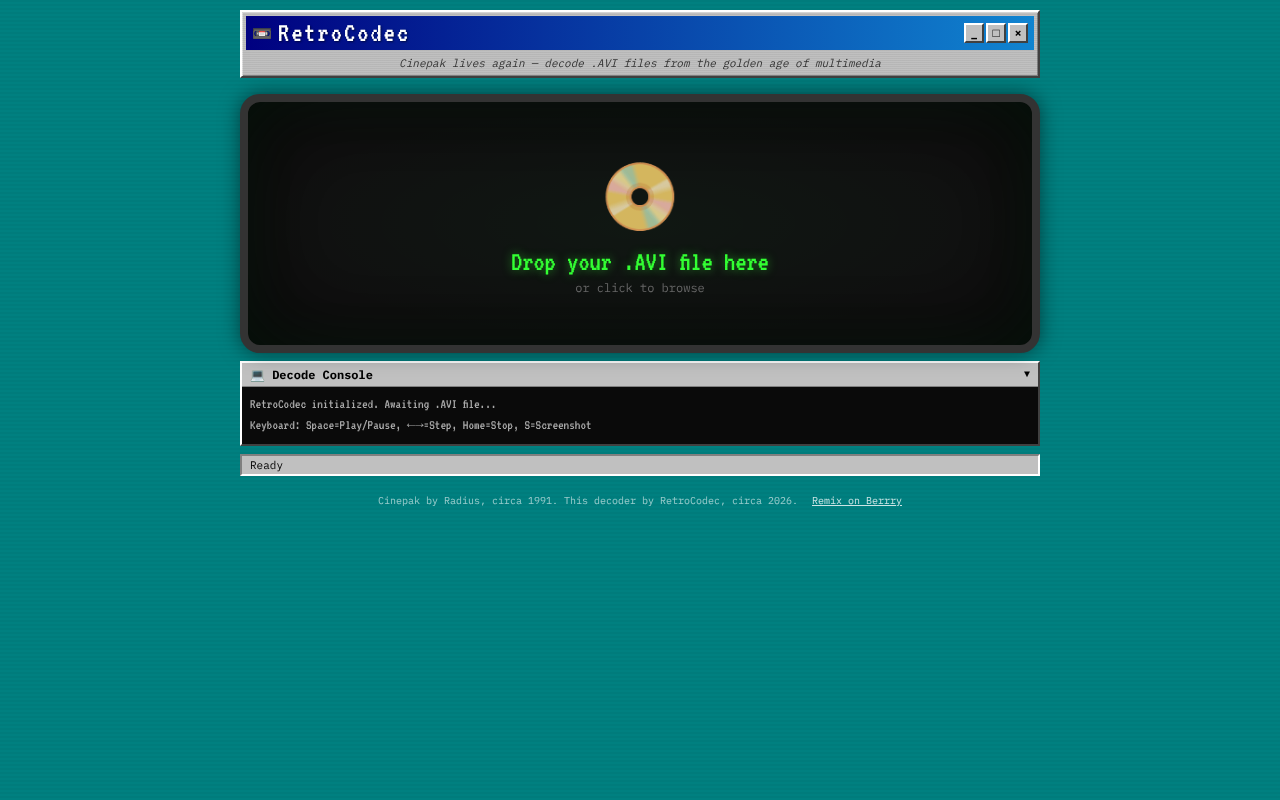 retrocodec app