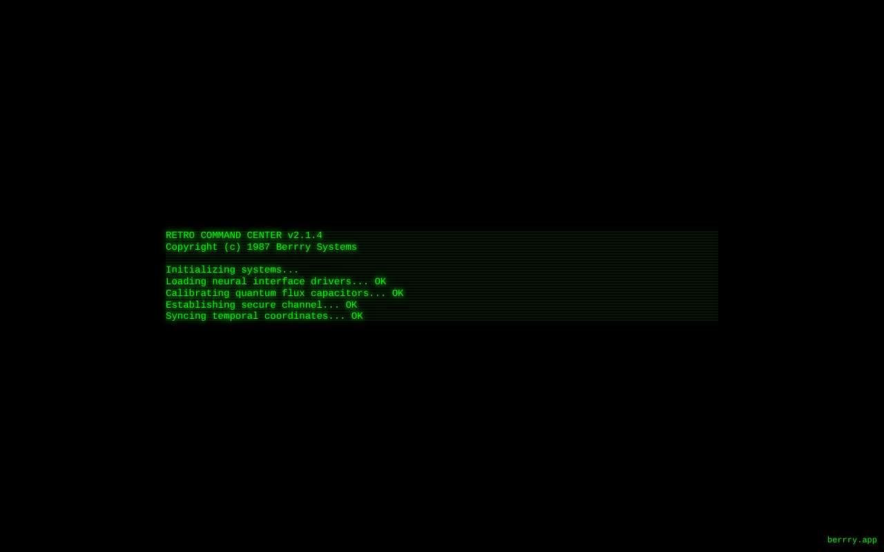 retrocommand app