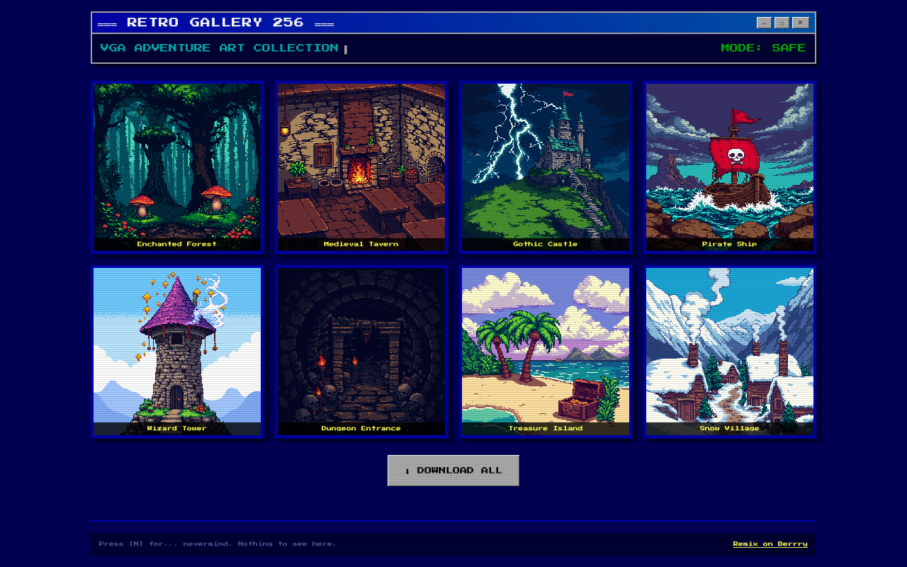 retrogallery256 app