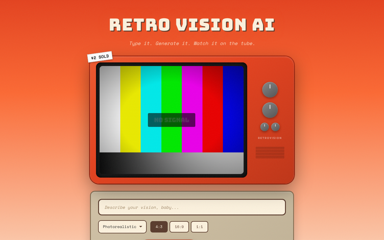 retrotv-ai app