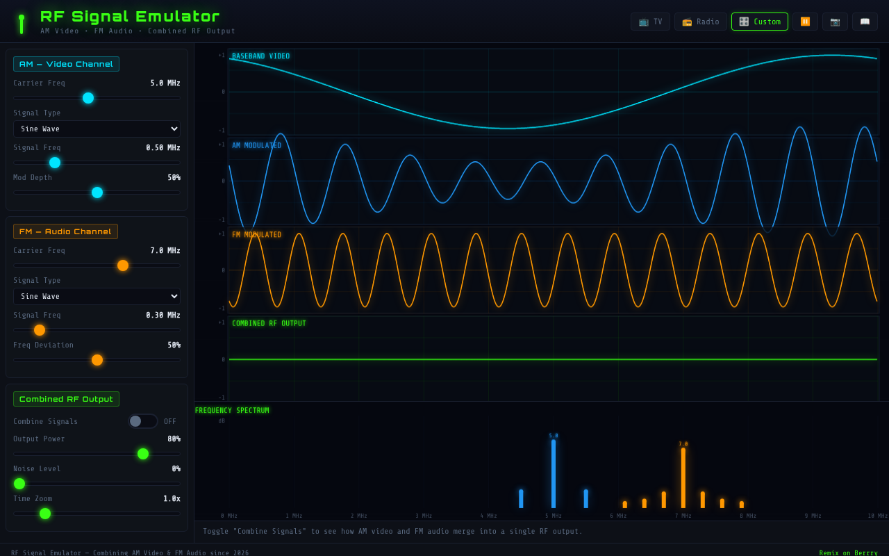 rf-emulator app