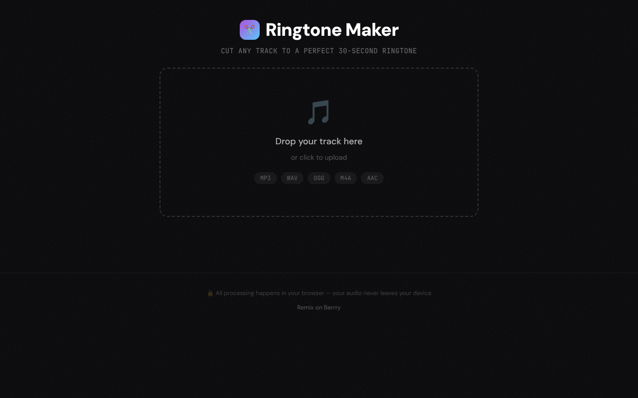 ringtone-maker app