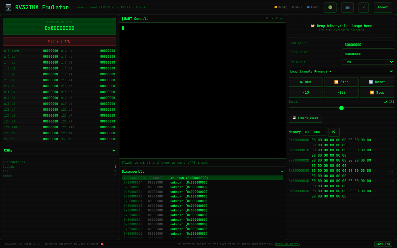 riscv-emulator app