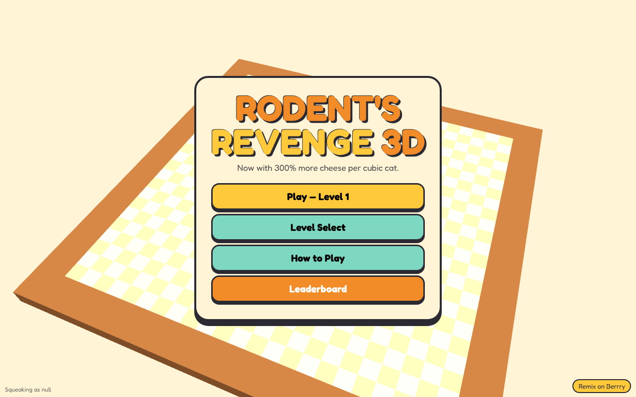 rodent-revenge-cheese app